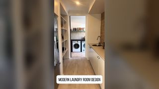 Μοντέρνος σχεδιασμός πλυντηρίου