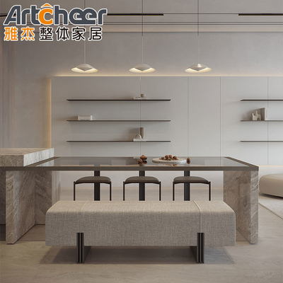 Αγορά Προσαρμοσμένο μέγεθος Σκληρό ξύλο Luxury Design Εστιατόριο Κουζίνας Σπίτι με πλήρη Bullnose countertop σε απευθείας σύνδεση κατασκευή