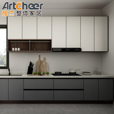 Αγορά Το full bullnose countertop και τα modular cabinets με κλασικό στυλ RTA αναβαθμίζουν την κουζίνα σας σε απευθείας σύνδεση κατασκευή