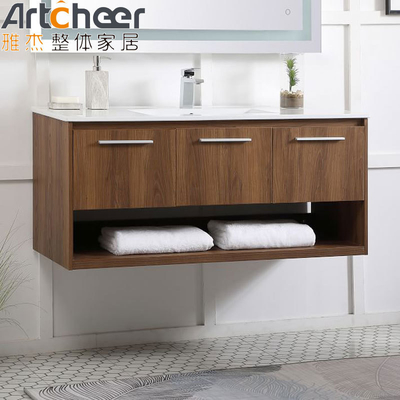 Αγορά Σύγχρονη Κουάρτζ Counter Top Vanity Combo Midcentury μπάνιο ντουλάπια ματαιοδοξίας για στυλάτο σπίτι σε απευθείας σύνδεση κατασκευή